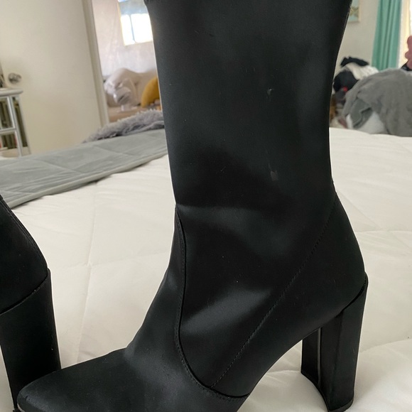 Stuart weitzman Sock Booties black/ Comfy heel - Picture 11 of 12